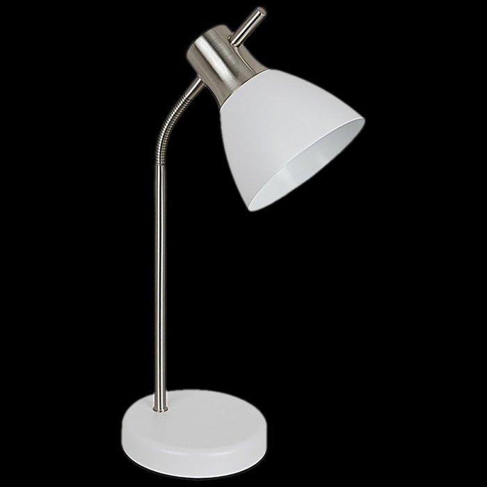 Настольная лампа 02106-0.7-01 WT (металл, цвет белый) - купить Рабочие лампы по цене 3460.0