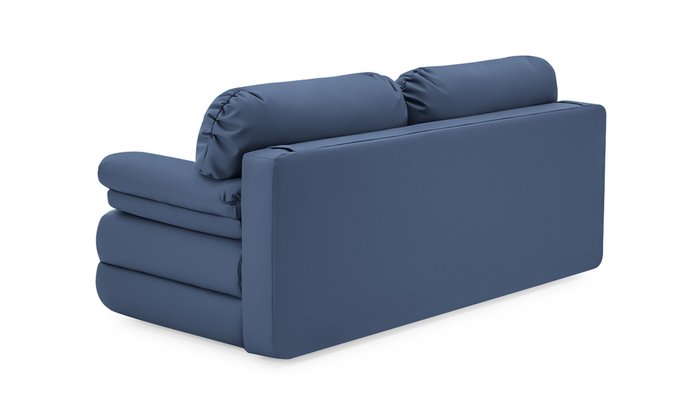 Диван-кровать Титан синего цвета - лучшие Прямые диваны в INMYROOM