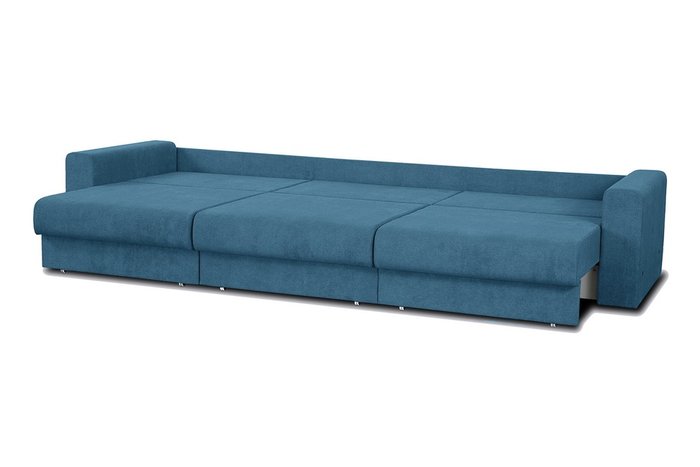 Диван-кровать Модена синего цвета - купить Прямые диваны по цене 70800.0