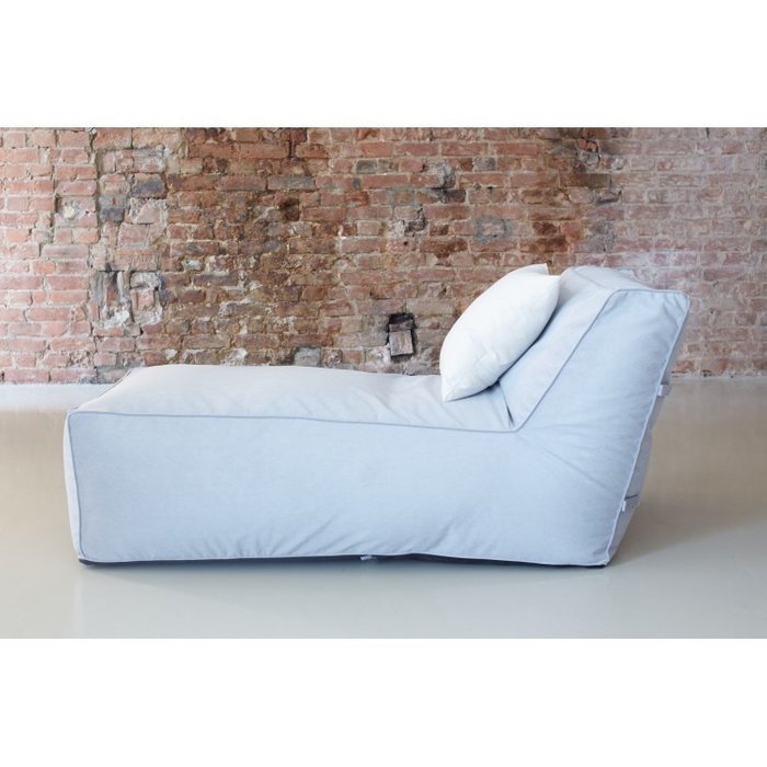 Диван-лежак Ivonne голубого цвета - купить Бескаркасная мебель по цене 29590.0