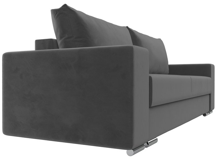Прямой диван-кровать Дрезден серого цвета - лучшие Прямые диваны в INMYROOM