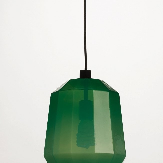Подвесной светильник Green Glass зеленого цвета - купить Подвесные светильники по цене 15542.0