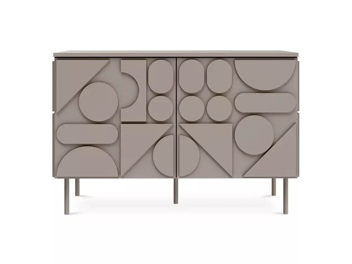 Комод Milton серого цвета - купить Комоды по цене 41900 Комод Milton серого цвета - купить Комоды по цене 41900