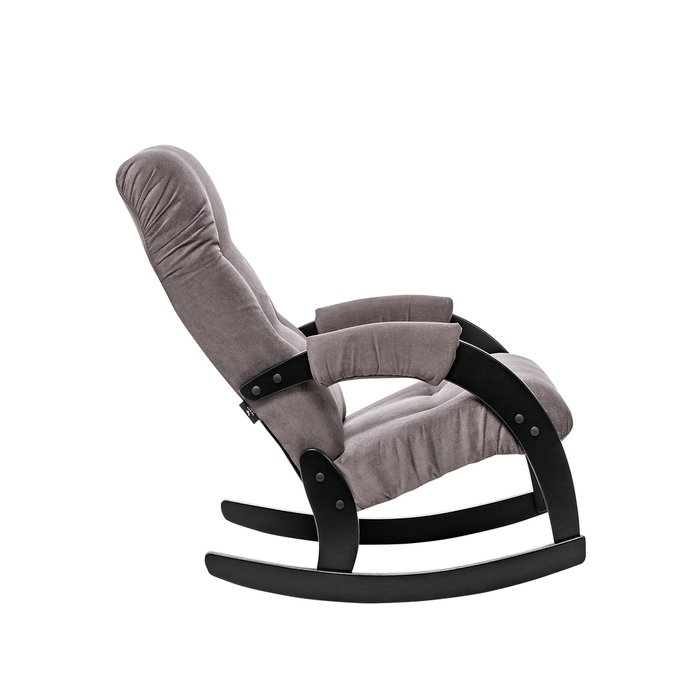 Кресло-качалка Модель 67 серого цвета - лучшие Интерьерные кресла в INMYROOM