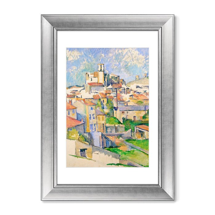 Набор из 2-х репродукций картин в раме Поворот дороги, 1900г. - купить Картины по цене 29998