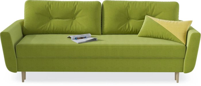 Диван-кровать прямой Норфолк Green Пантограф - купить Прямые диваны по цене 38103.0