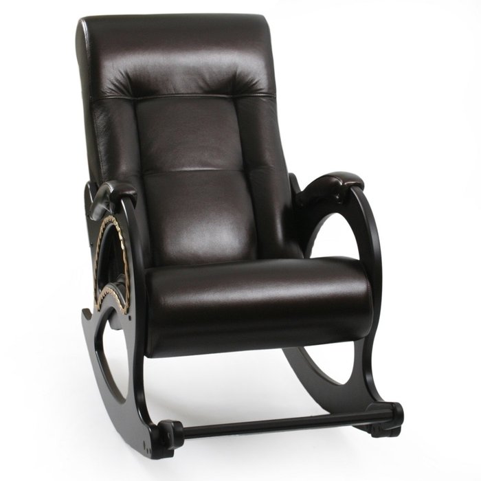 Кресло-качалка Модель 44 черного цвета