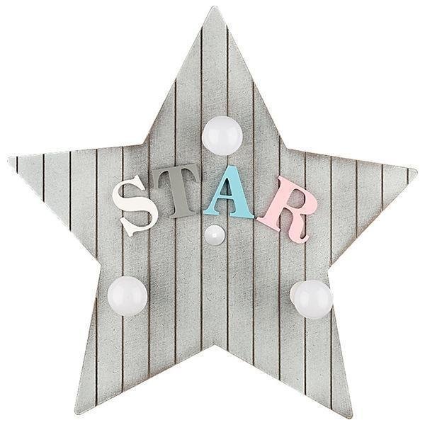 Настенный светильник Toy-Star серого цвета