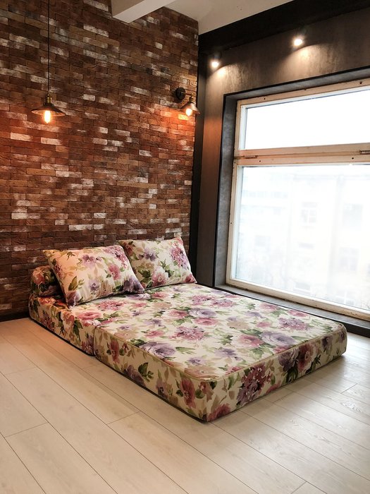 Бескаркасный диван-кровать Puzzle Bag Оливия XL - лучшие Бескаркасная мебель в INMYROOM