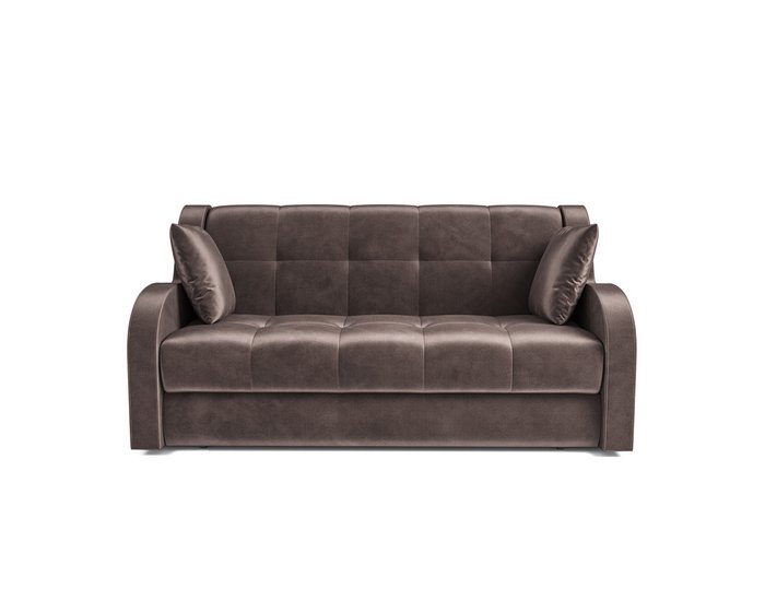 Диван-кровать Барон серо-коричневого цвета - купить Прямые диваны по цене 32890.0