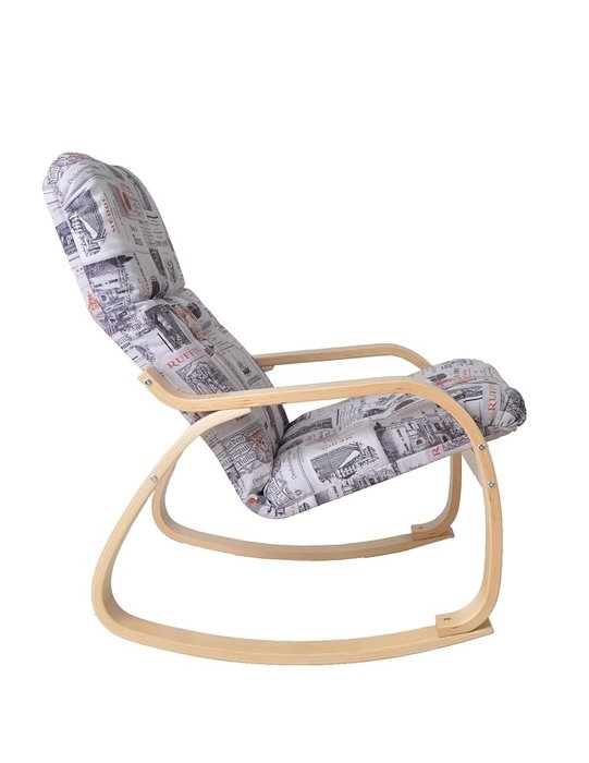 Кресло-качалка Сайма береза - лучшие Интерьерные кресла в INMYROOM