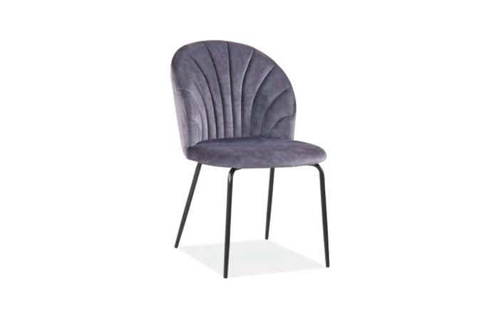 Стул Lola темно-серого цвета - купить Обеденные стулья по цене 12456.0