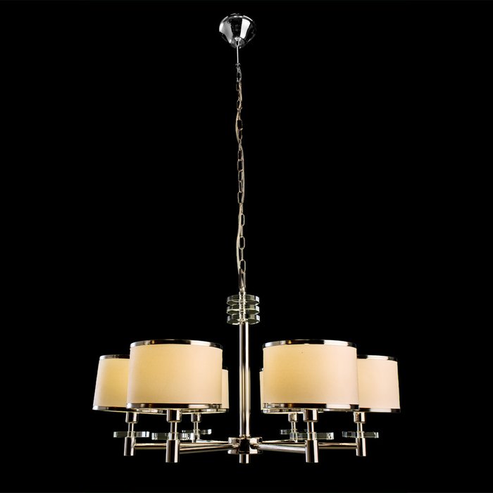 Подвесная люстра ARTE LAMP Furore с белыми абажурами - купить Подвесные люстры по цене 24990.0