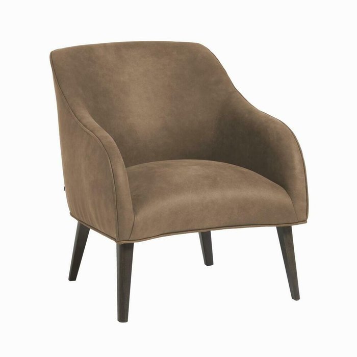 Кресло Lobby коричневого цвета