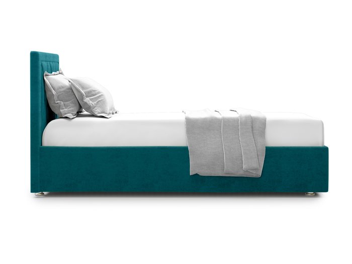 Кровать Premium Milana 3 90х200 зеленого цвета с подъемным механизмом - лучшие Кровати для спальни в INMYROOM