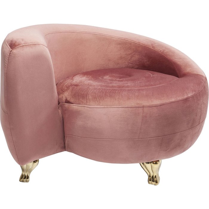Кресло Snake розового цвета - купить Интерьерные кресла по цене 76620.0