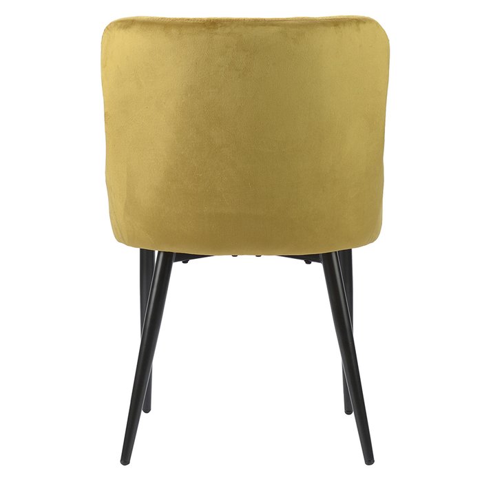 Стул Calvin желтого цвета - лучшие Обеденные стулья в INMYROOM