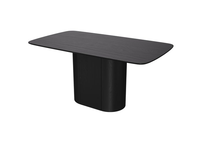 Стол обеденный Type 160 черного цвета - купить Обеденные столы по цене 67900.0