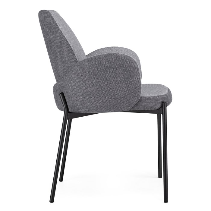 Стул Азуку серого цвета - лучшие Обеденные стулья в INMYROOM