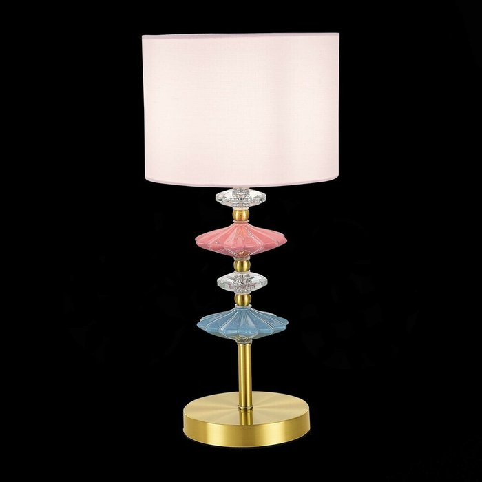 Настольная лампа Золотистый/Розовый E14 1*40W ATTIC - лучшие Настольные лампы в INMYROOM