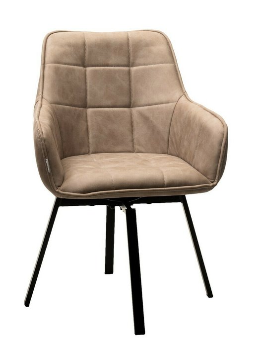 Стул поворотный Maverick цвета латте - купить Обеденные стулья по цене 8500.0