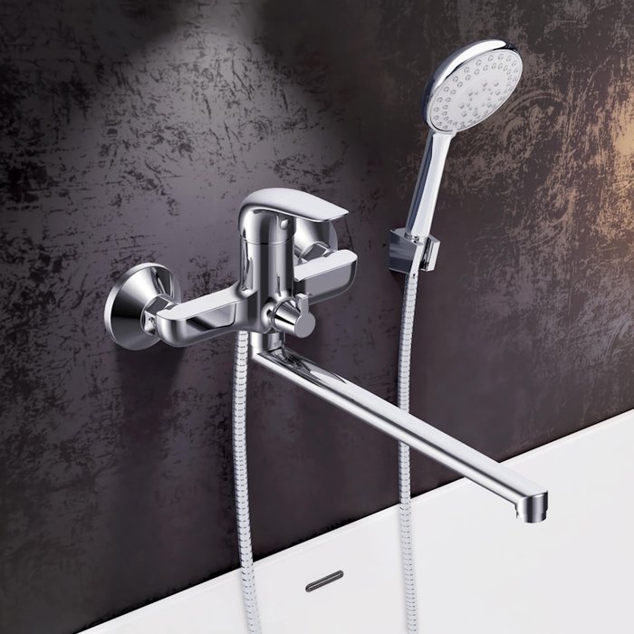 Смеситель для ванны ESKO CT31, хром - лучшие Смесители для ванны в INMYROOM Смеситель для ванны ESKO CT31, хром - лучшие Смесители для ванны в INMYROOM