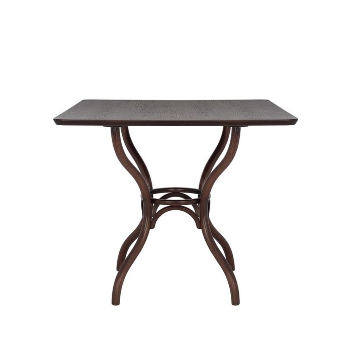 Обеденный стол Тор квадратный темный орех - купить Обеденные столы по цене 16615.0