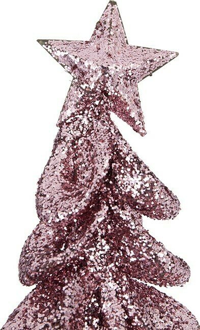 Декор настольный Елочка розового цвета - купить Фигуры и статуэтки по цене 3840.0