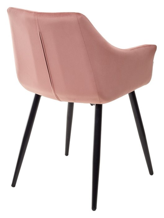 Стул Belinda Bluvel розового цвета - лучшие Обеденные стулья в INMYROOM