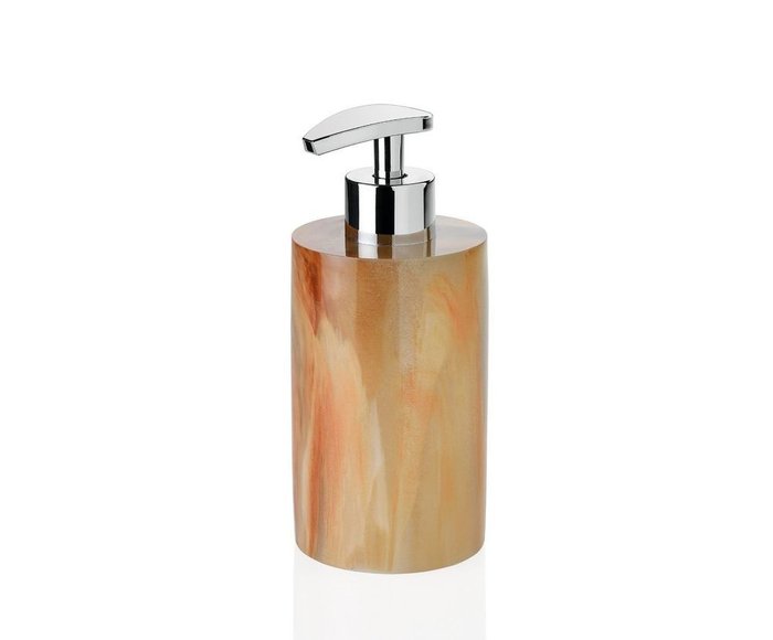  Диспенсер для жидкого мыла с имитацией фактуры оранжевого мрамора