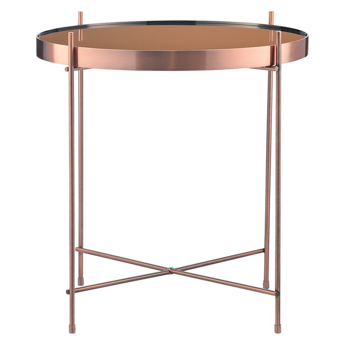 Кофейный стол Josen S золото-медного цвета - купить Кофейные столики по цене 9500.0