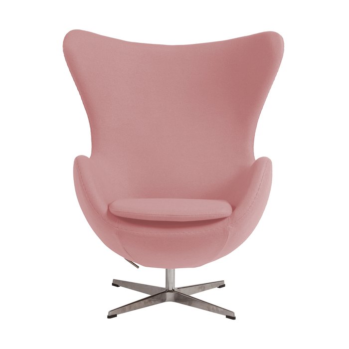 Кресло Egg Chair розового цвета