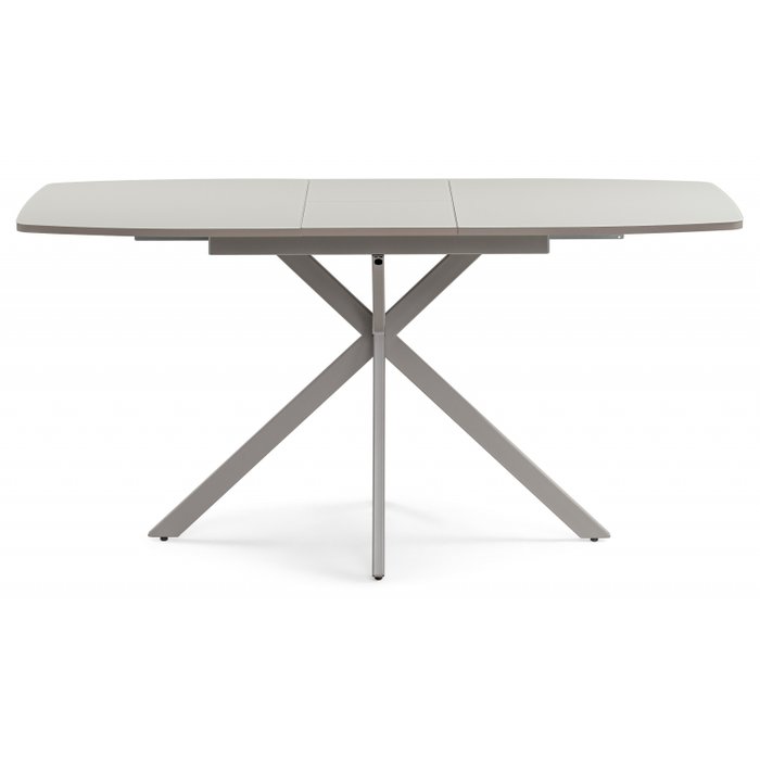 Раздвижной обеденный стол Тамаса 120х70 бежевого цвета - лучшие Обеденные столы в INMYROOM
