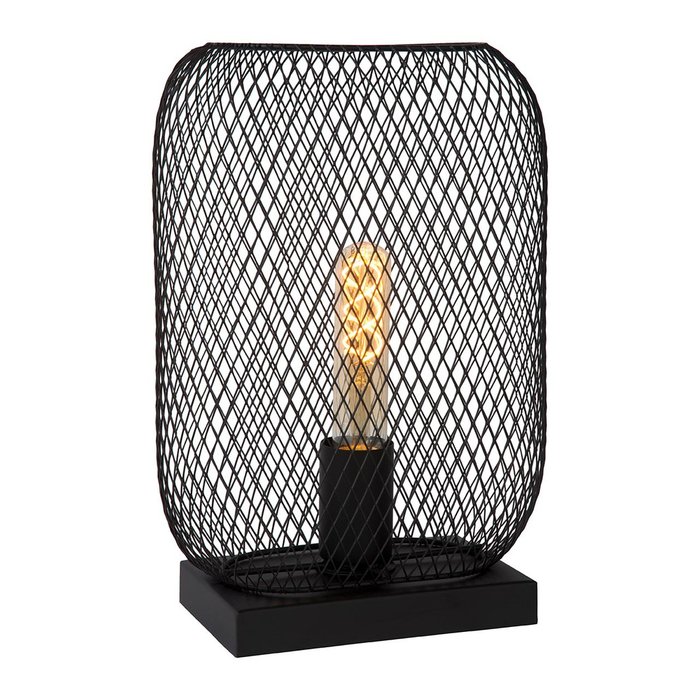 Настольная лампа Mesh 78592/01/30 (металл, цвет черный) - лучшие Настольные лампы в INMYROOM