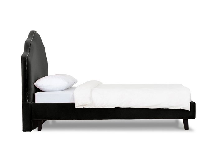 Кровать Queen Victoria L черного цвета 160х200 - лучшие Кровати для спальни в INMYROOM