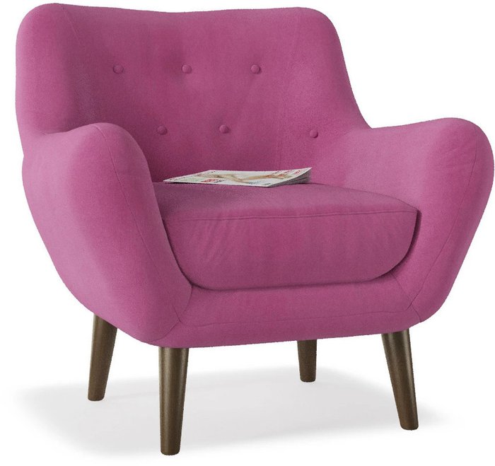 Кресло Элефант темно-розового цвета
