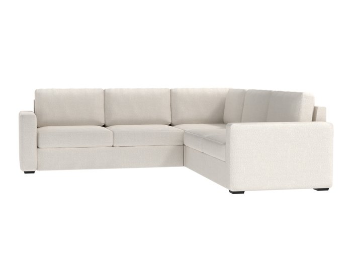 Угловой диван-кровать Peterhof белого цвета