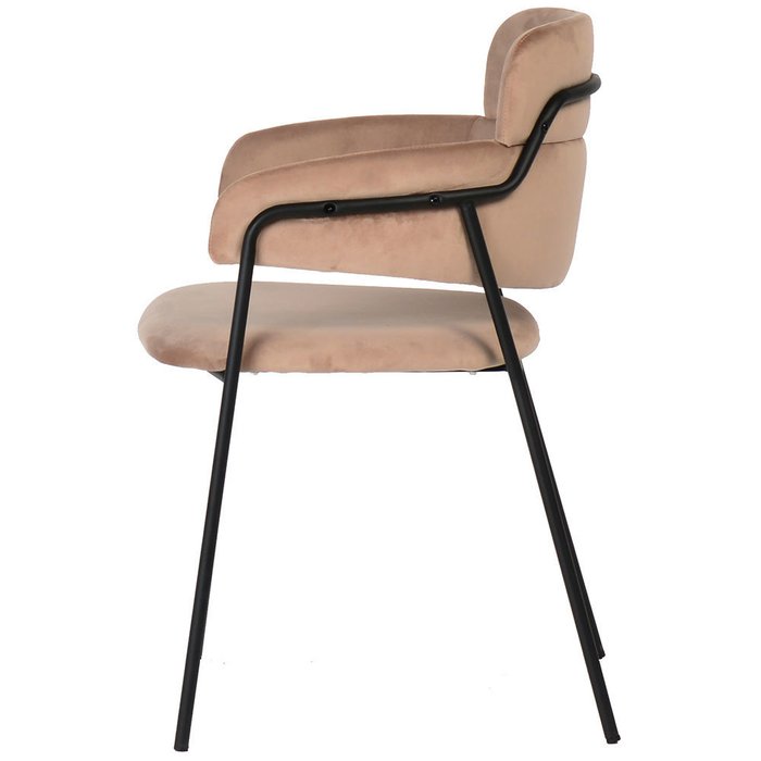 Стул Napoli черно-бежевого цвета - лучшие Обеденные стулья в INMYROOM