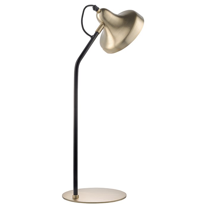 Настольная лампа Enkel Sand черно-золотистого цвета - лучшие Рабочие лампы в INMYROOM