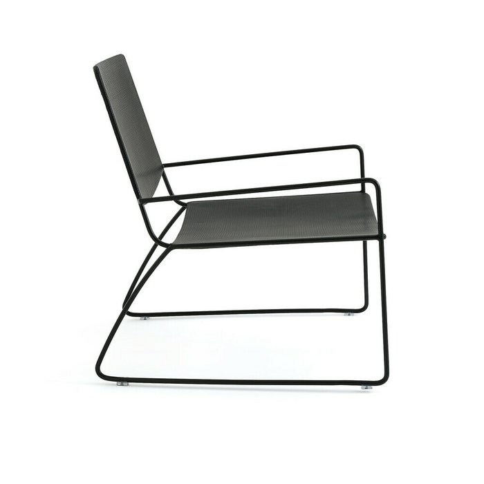 Садовое кресло Wallace черного цвета - лучшие Садовые кресла в INMYROOM