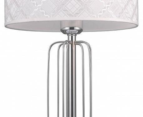 Настольная лампа Агнис с белым абажуром - купить Настольные лампы по цене 6160.0