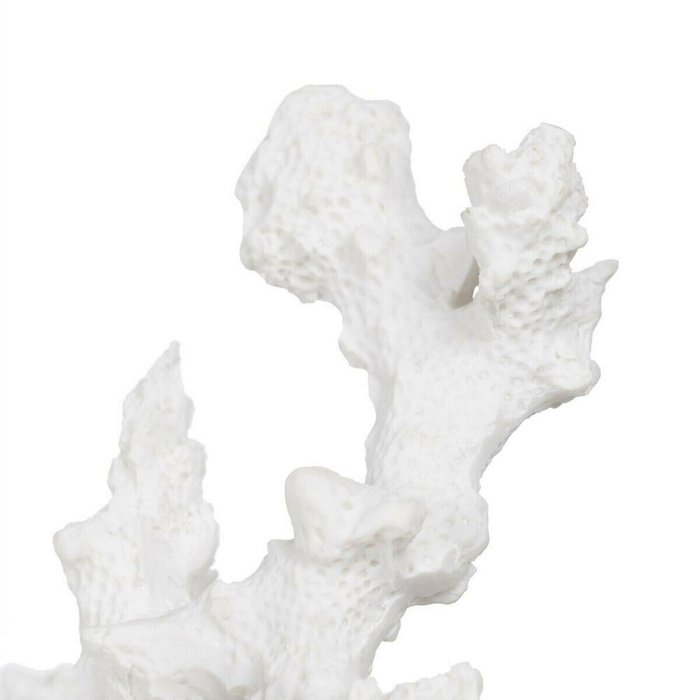 Декоративная фигура Белый Смола Коралл 17 x 17 x 20 cm - лучшие Фигуры и статуэтки в INMYROOM