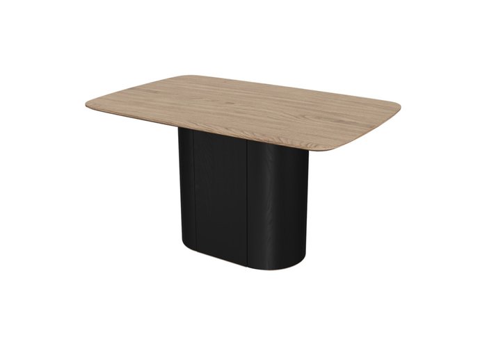 Обеденный стол Type 140 черно-бежевого цвета - купить Обеденные столы по цене 64900.0