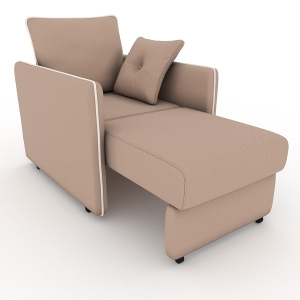 Кресло-кровать Cardinal темно-бежевого цвета - купить Интерьерные кресла по цене 9700.0
