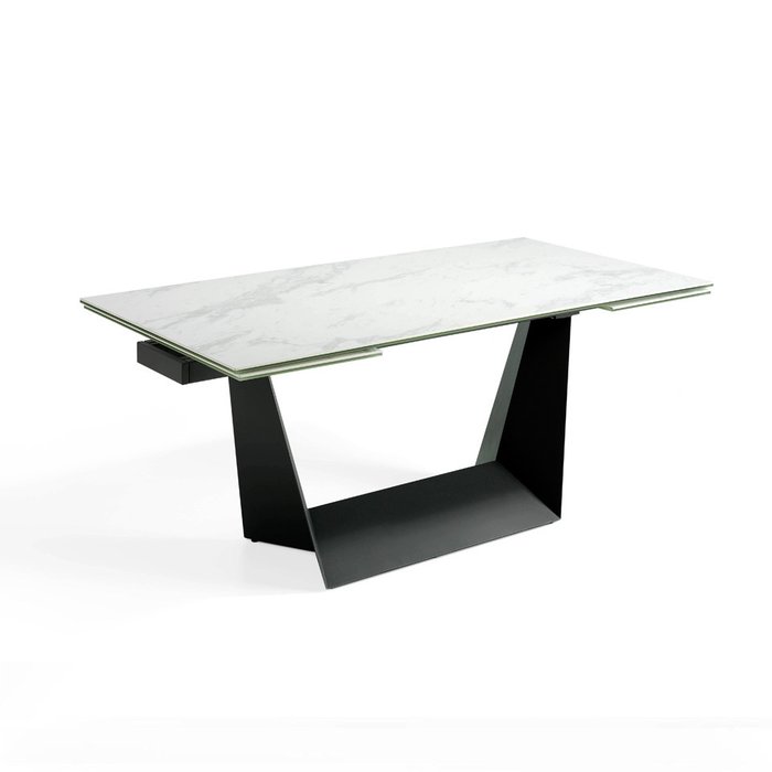 Раздвижной обеденный стол с мраморной столешницей - купить Обеденные столы по цене 392990.0