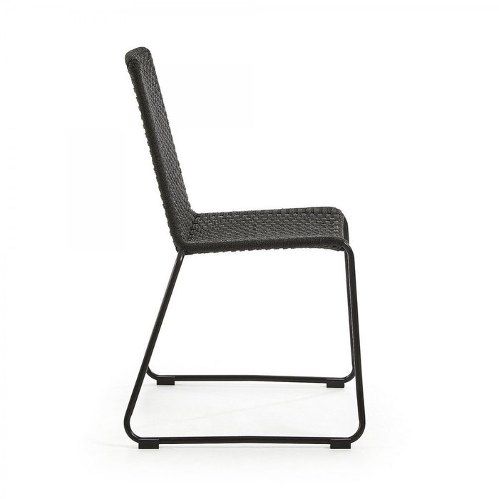 Стул MEGGIE с сидением из каната серого цвета - лучшие Обеденные стулья в INMYROOM