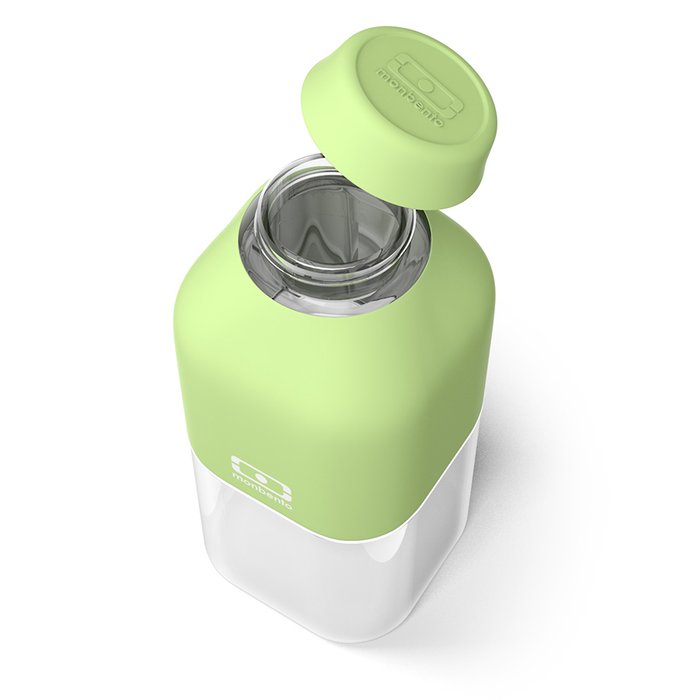 Бутылка MB Positive apple бело-зеленого цвета - купить Емкости для хранения по цене 1600.0