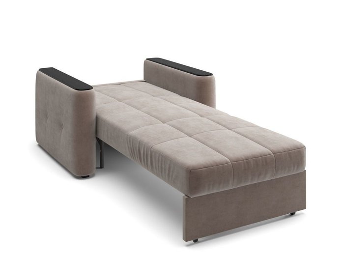 Кресло-кровать Ницца темно-бежевого цвета - лучшие Интерьерные кресла в INMYROOM