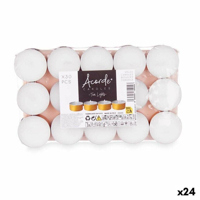 Декоративные свечиНабор свечей Acorde Tea Lights (24 штук) Декоративные свечиНабор свечей Acorde Tea Lights (24 штук)