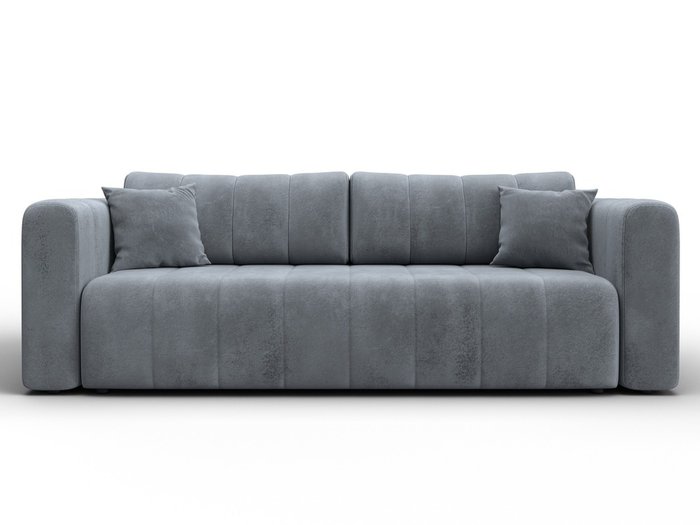 Диван-кровать Лига-062 темно-серого цвета  - купить Прямые диваны по цене 79990